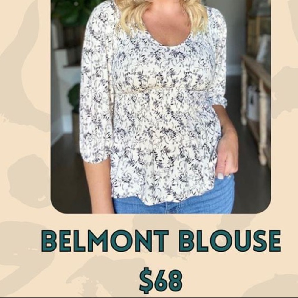 Belmont Blouse - Good Hart